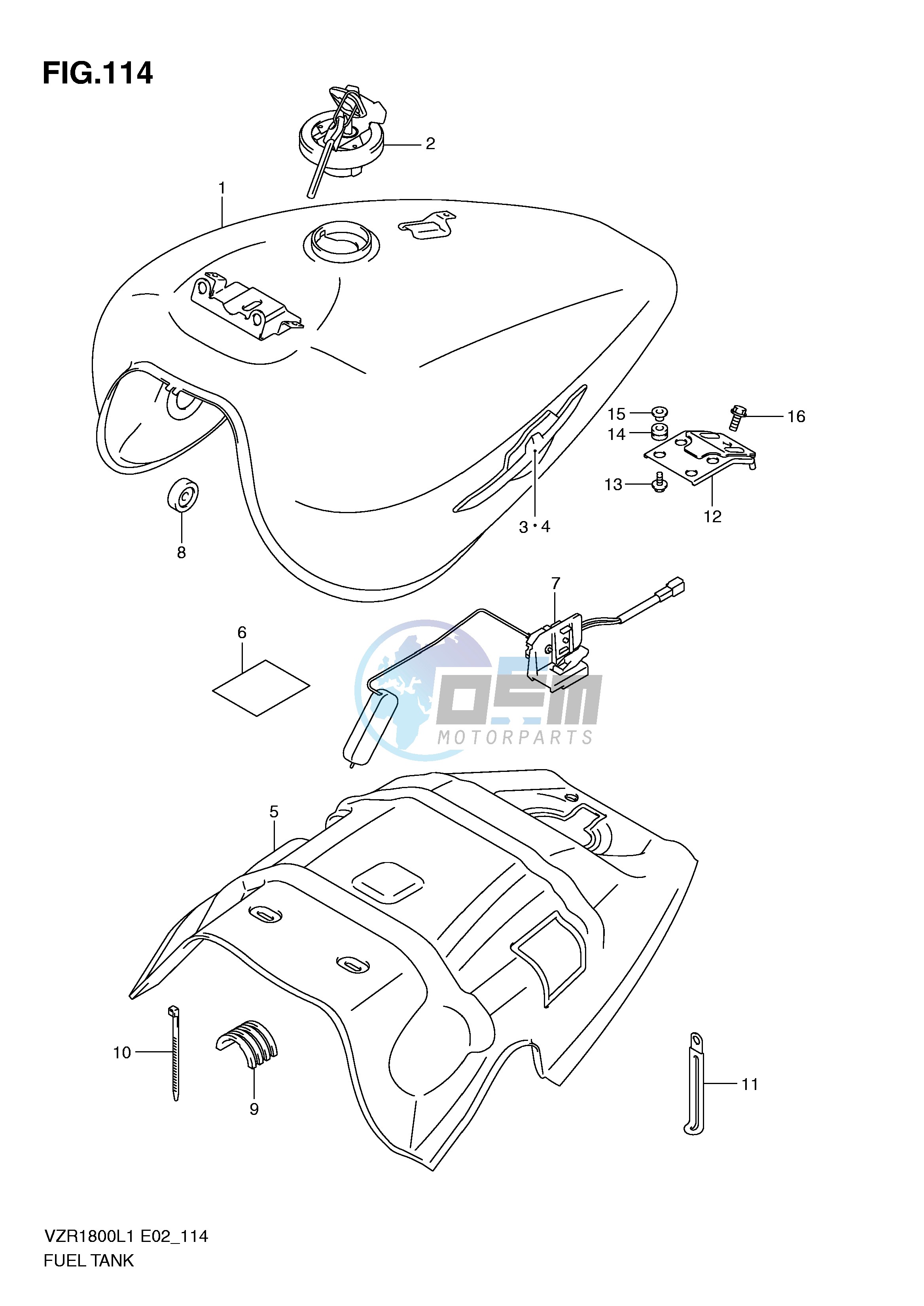 FUEL TANK (VZR1800ZUFL1 E19)