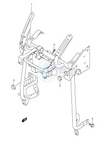 AN650 (E2) Burgman drawing LEG SHIELD BRACE