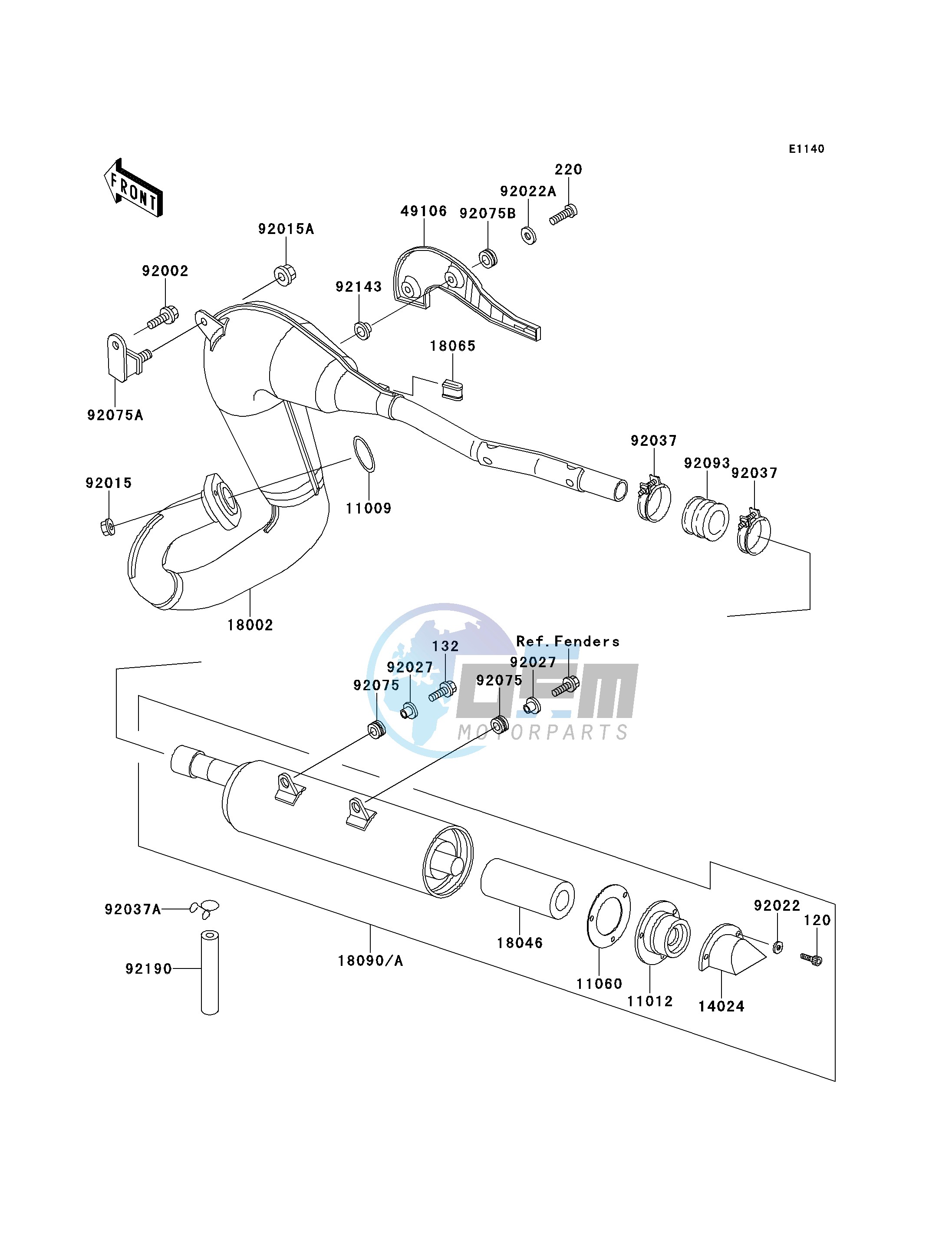 MUFFLER-- S- -