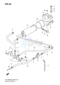 SV1000 (E3-E28) drawing EVAPO SYSTEM (E33)