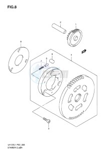 UH125 BURGMAN EU drawing STARTER CLUTCH