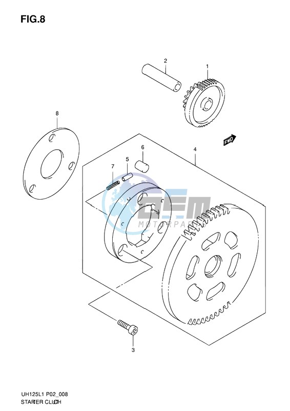 STARTER CLUTCH