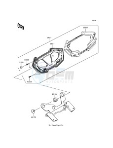 Z800 ABS ZR800DGF UF (UK FA) XX (EU ME A(FRICA) drawing Meter(s)