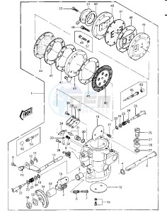 JS 440 A [JS440] (A11-A14) [JS440] drawing CARBURETOR