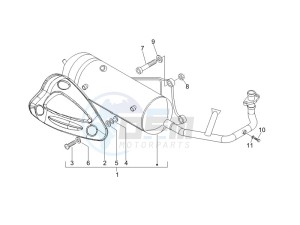 NRG 50 power DT serie speciale drawing Silencer