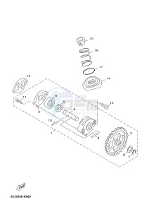 YN50FM NEO'S 4 (2CG4 2CG4) drawing OIL PUMP