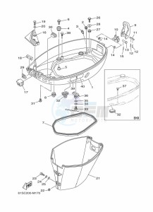 FT50CETL drawing BOTTOM-COWLING