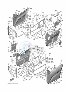 YXF850E YXF85WPAM (BARE) drawing SIDE COVER