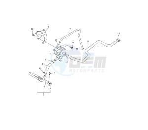 WR F 250 drawing SECONDARY AIR SYSTEM