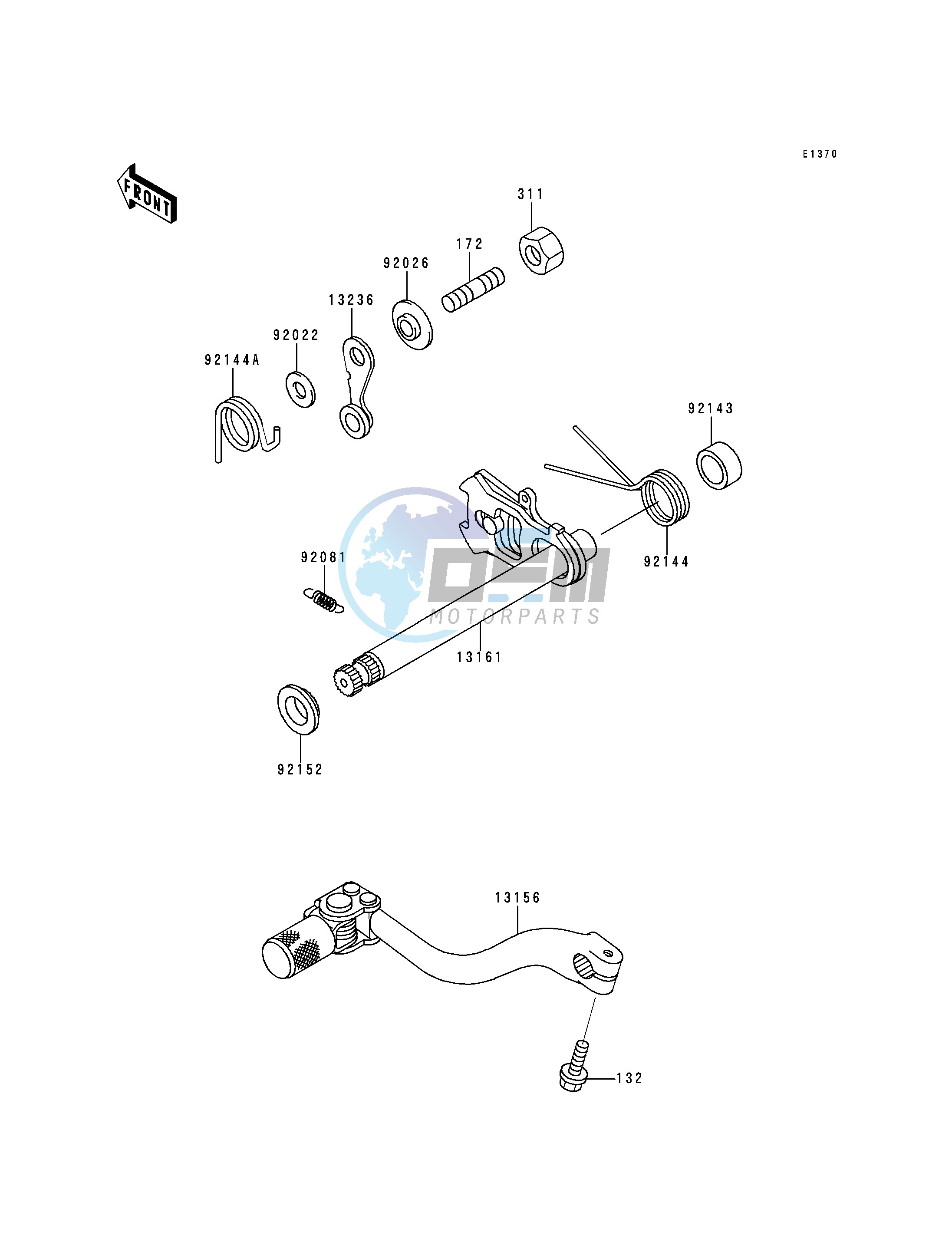 GEAR CHANGE MECHANISM