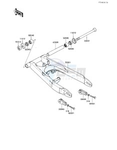 EX 305 B [GPZ 305] (B1) [GPZ 305] drawing SWING ARM