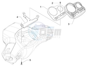 S 150 4T drawing Meter combination - Cruscotto