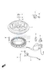 DF 30A drawing Magneto Manual Starter