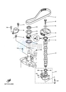 F50AEDL drawing OIL-PUMP