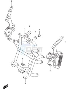 DL1000A drawing COWLING INSTALLATION PARTS