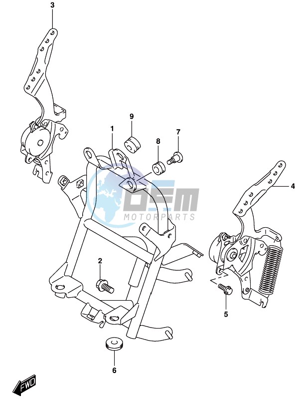 COWLING INSTALLATION PARTS