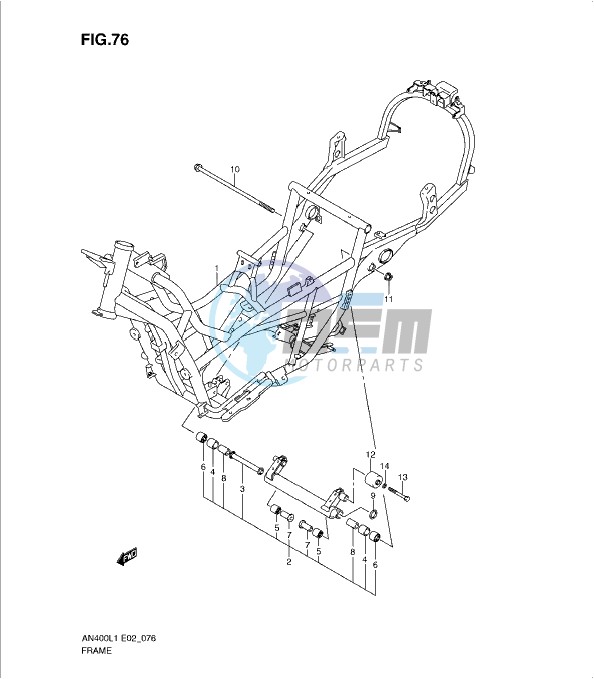 FRAME (AN400ZAL1 E51)