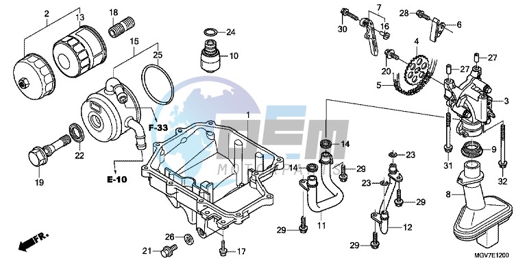 OIL PAN/OIL PUMP