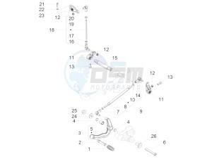 V9 Bobber 850 (APAC) drawing Gear lever