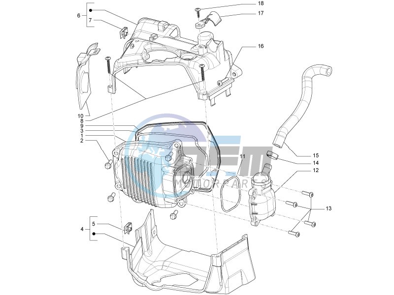 Cylinder head cover