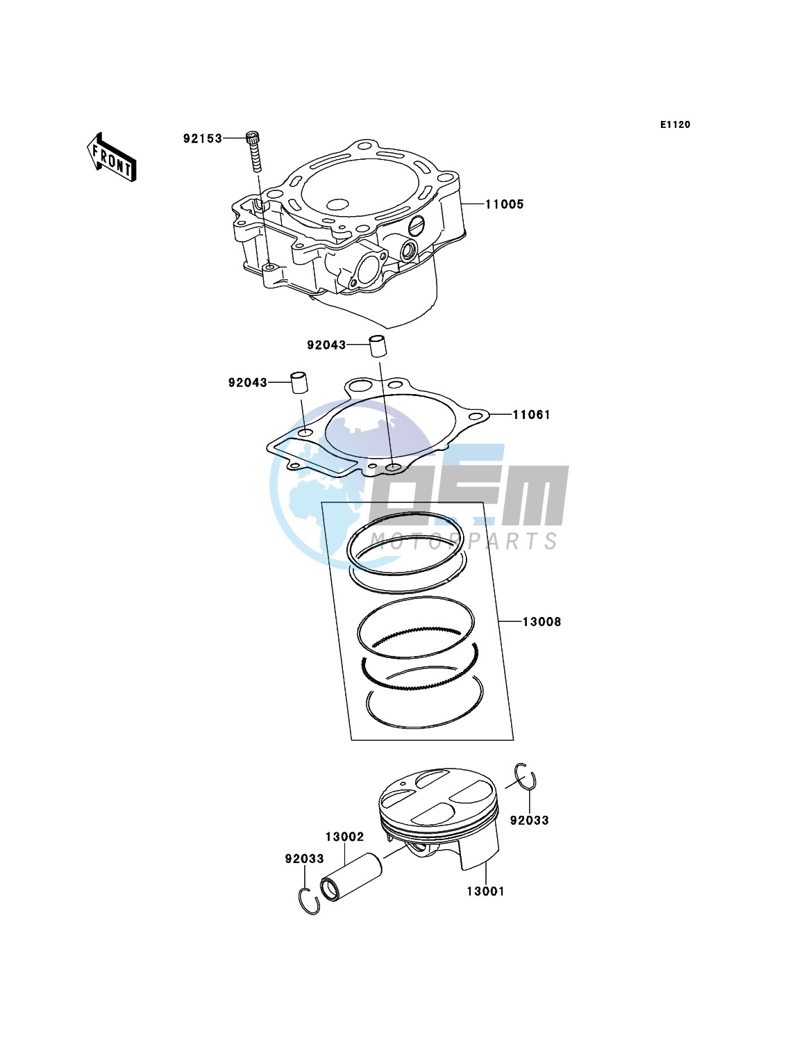 Cylinder/Piston(s)