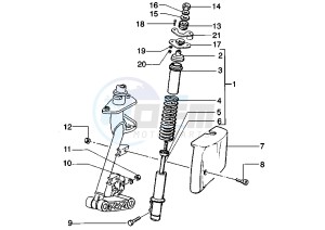 ET4 125 drawing Front damper