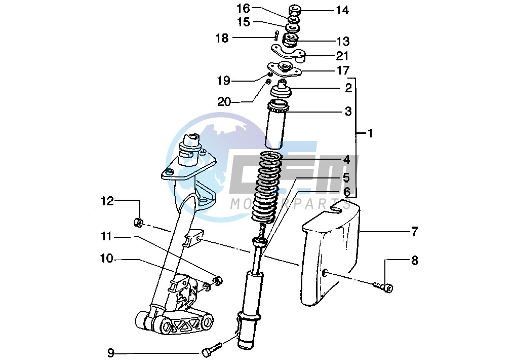 Front damper