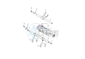 YZF R1 1000 drawing SHIFT CAM - FORK