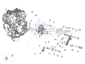 TUONO 1100 V4 RF E4 ABS (EMEA) drawing Engine