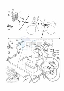 XTZ690 TENERE 700 (BFF2) drawing ELECTRICAL 1