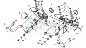 QUADRAIDER 600 drawing INDICATORS L / R