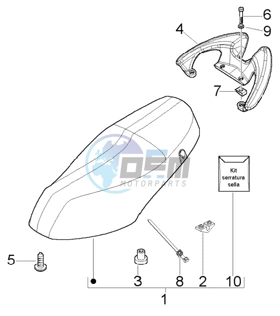 Saddle - Luggage carrier