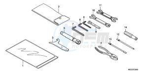 VT750CA9 Ireland - (EK / MME ST) drawing TOOLS