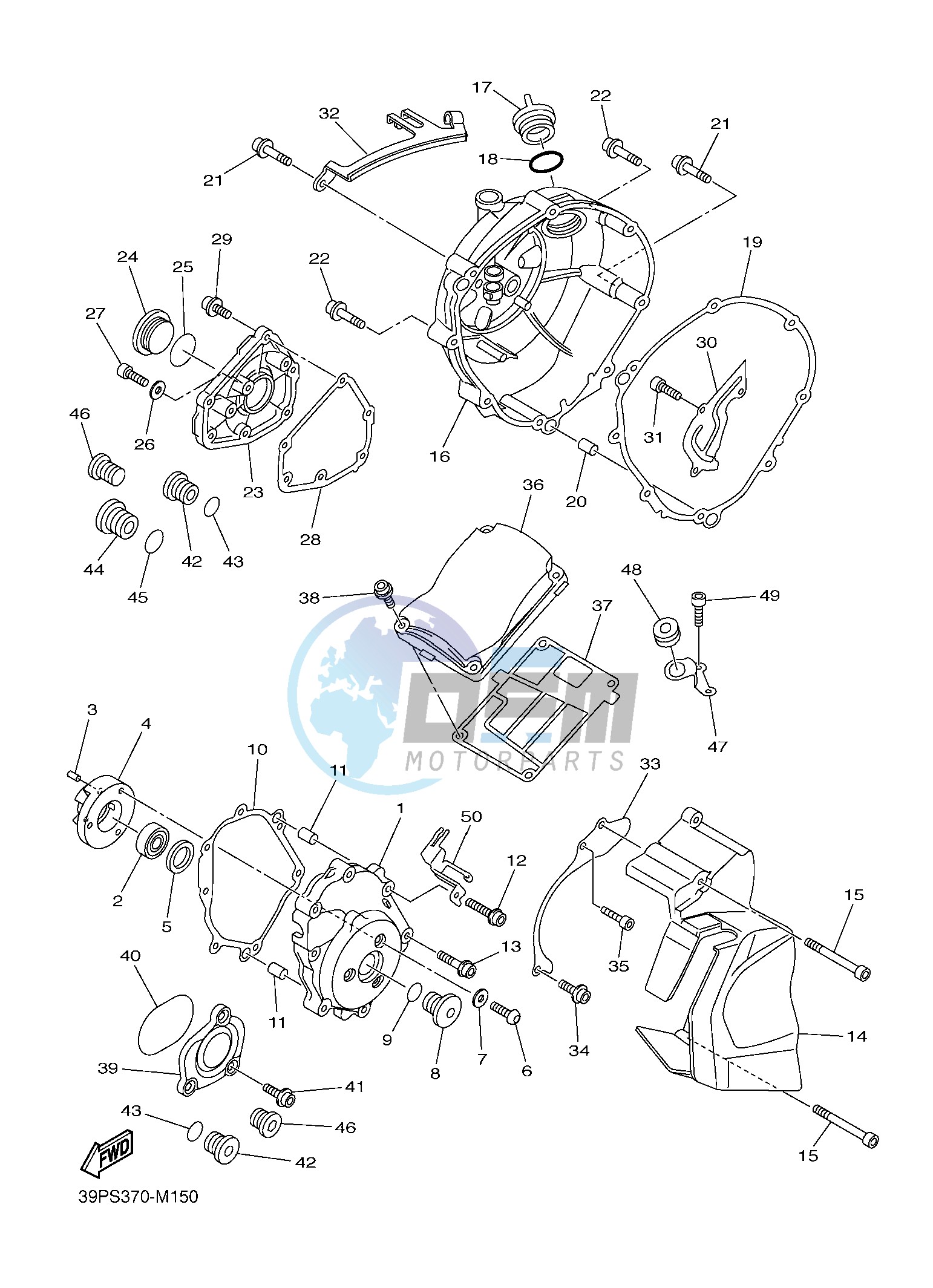 CRANKCASE COVER 1