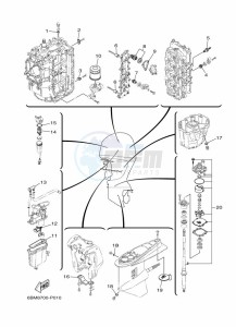 FL150FET drawing MAINTENANCE-PARTS