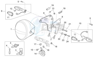 Sport 1200 1200 drawing Headlight/Horn