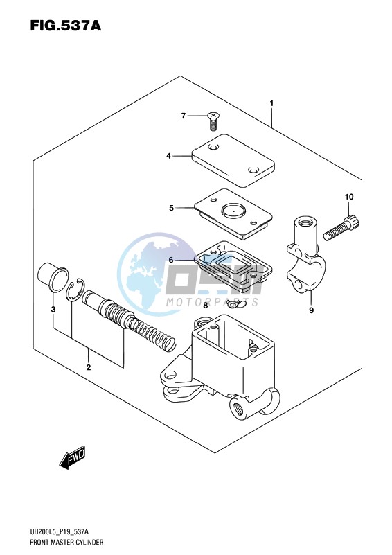 FRONT MASTER CYLINDER