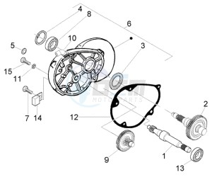 Liberty 125 Leader RST ptt(AU) Austria drawing Rear wheel shaft