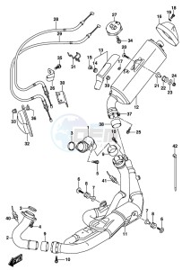 DL1000A drawing MUFFLER