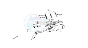 CROX 50 drawing EXHAUST