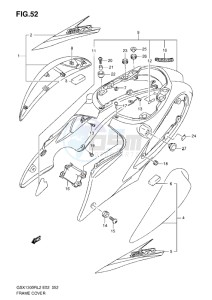 GSX1300R drawing FRAME COVER L2