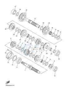 FJR1300A FJR1300A ABS (1MCG 1MCH) drawing TRANSMISSION