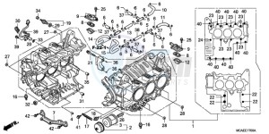 GL1800A ED drawing CYLINDER BLOCK