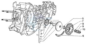 X9 180 Amalfi drawing Driving pulley