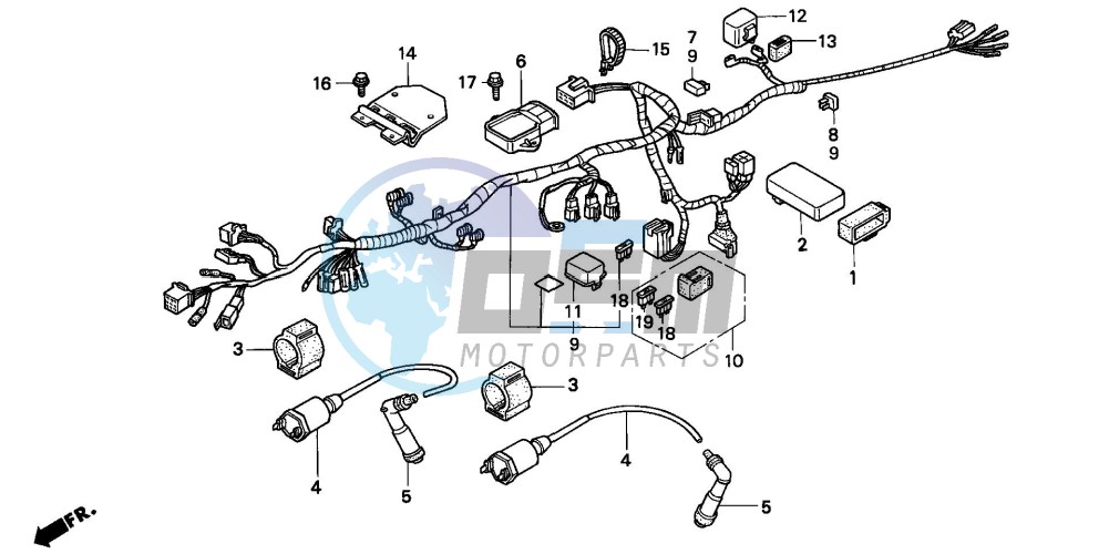 WIRE HARNESS/ IGNITION COIL