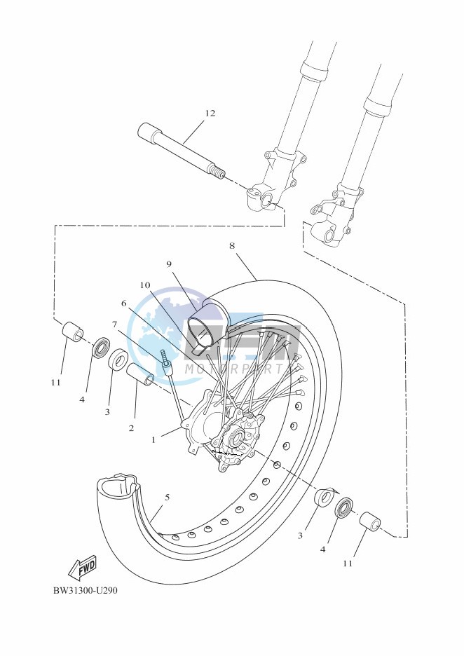 FRONT WHEEL