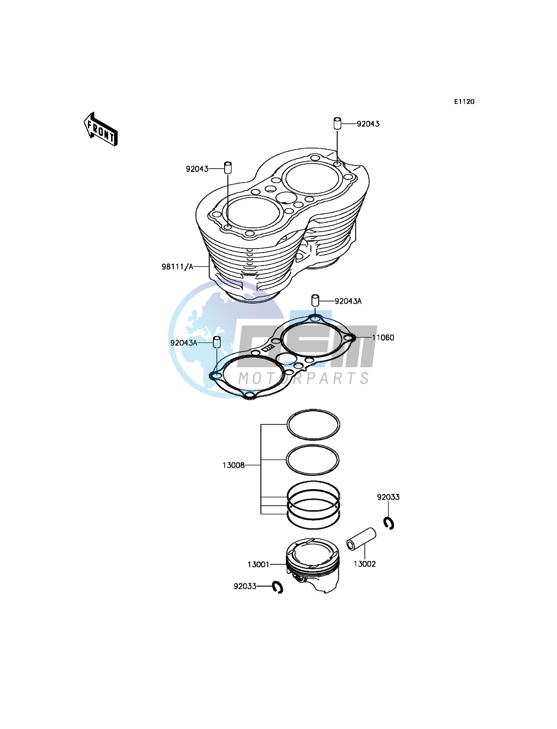 Cylinder/Piston(s)