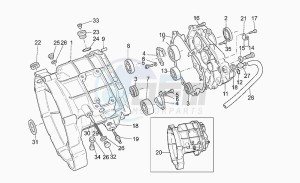 California 1100 Stone Special Sport drawing Transmission cage