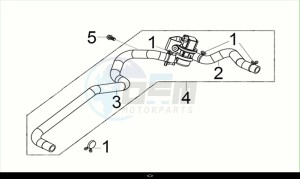 CRUISYM 125 (LV12W3-EU) (M2) drawing A.I.S.V.