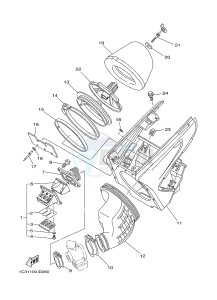 YZ125 (1SR8 1SR8) drawing INTAKE